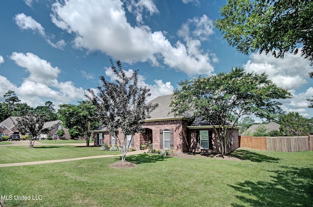 312 Faith Way, Brandon, MS 39042 - view of front of house with brick siding