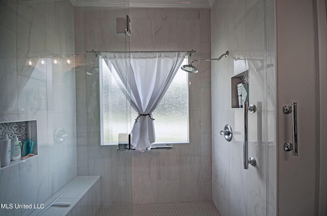 312 Faith Way, Brandon, MS 39042 - full bathroom featuring tiled shower