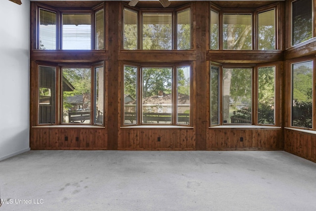 160 Marblehead Ct, Jackson, MS 39211 - unfurnished sunroom with carpet and a high ceiling
