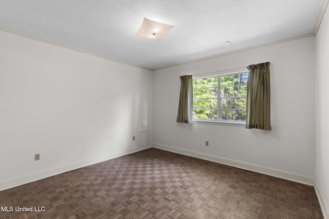 160 Marblehead Ct, Jackson, MS 39211 - spare room featuring baseboards and a textured ceiling