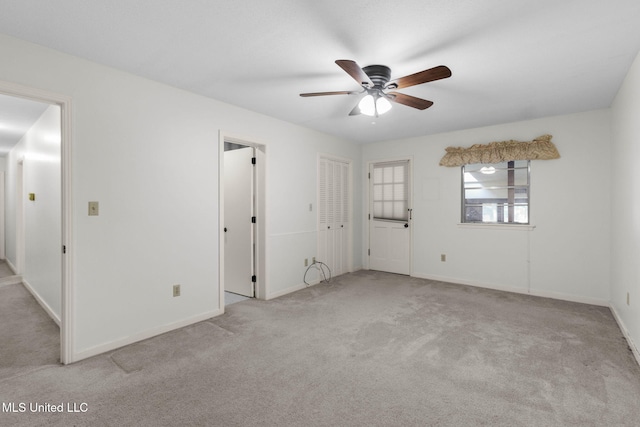 160 Marblehead Ct, Jackson, MS 39211 - unfurnished bedroom with carpet and a ceiling fan
