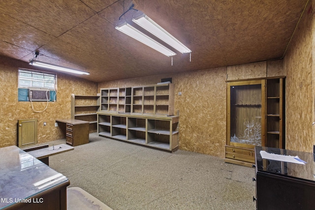 160 Marblehead Ct, Jackson, MS 39211 - basement with carpet flooring and cooling unit