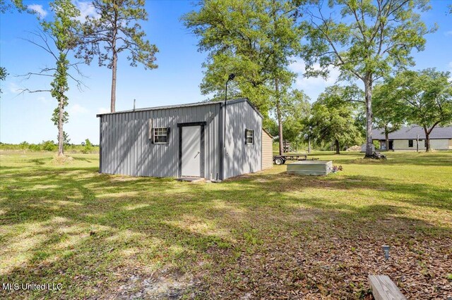 24023 Robert E Lee Rd, Lucedale, MS 39452 - view of outbuilding with an outbuilding
