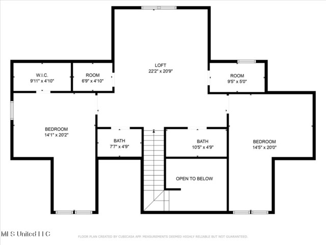 24023 Robert E Lee Rd, Lucedale, MS 39452 - floor plan