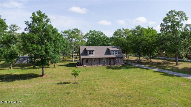 24023 Robert E Lee Rd, Lucedale, MS 39452 - view of front of property featuring a front yard
