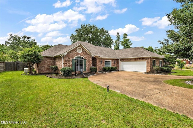 108 Merlot Cv, Clinton, MS 39056 - single story home featuring brick siding, concrete driveway, a garage, and a shingled roof