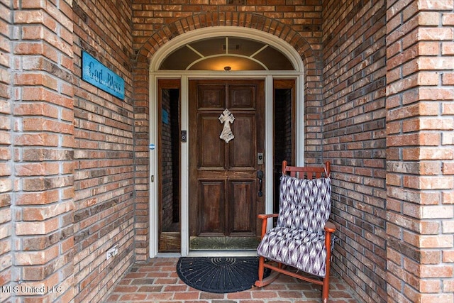 108 Merlot Cv, Clinton, MS 39056 - view of exterior entry featuring brick siding