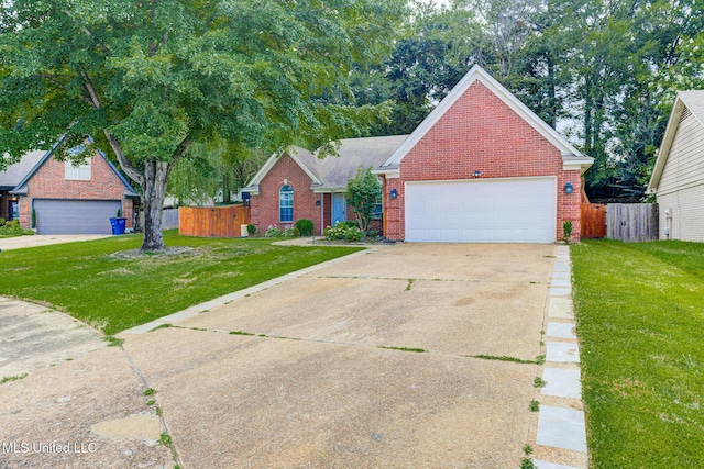9821 Morgan Manor Dr, Olive Branch, MS 38654 - traditional-style home with brick siding