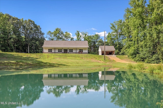 335 Aaron Rd, Sarah, MS 38665 - water view