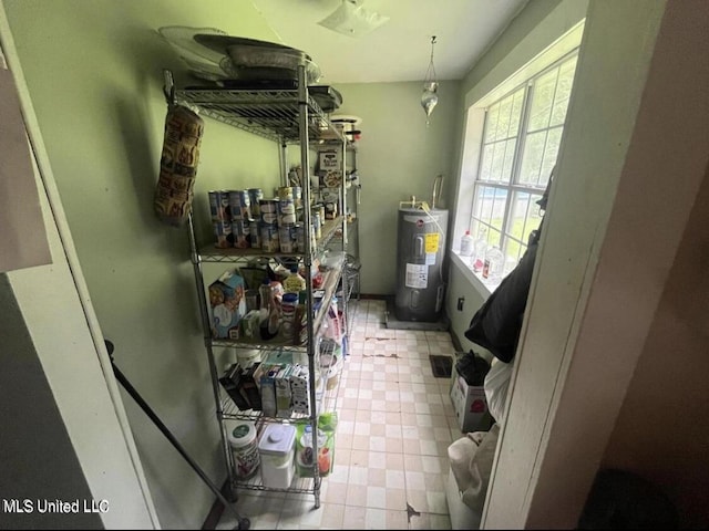 20454 Saucier Advance Rd, Saucier, MS 39574 - interior space with water heater