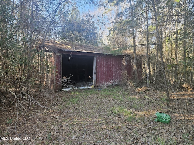 20454 Saucier Advance Rd, Saucier, MS 39574 - view of outbuilding with an outdoor structure