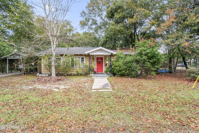 view of front of house