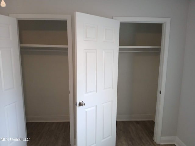 view of closet