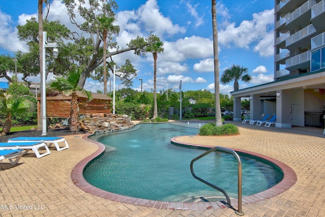 2668 Beach Blvd Unit 1405, Biloxi, MS 39531 - community pool with a patio