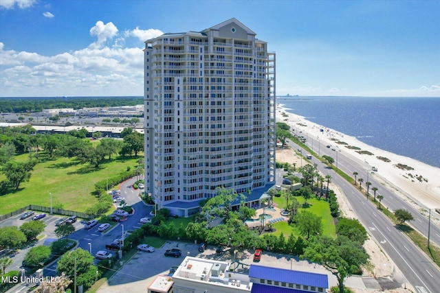 2668 Beach Blvd Unit 1405, Biloxi, MS 39531 - drone / aerial view of apartment complex / building and a nearby body of water