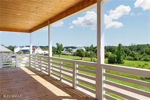 0 N Daytona Dr, Pearlington, MS 39572 - view of wooden deck