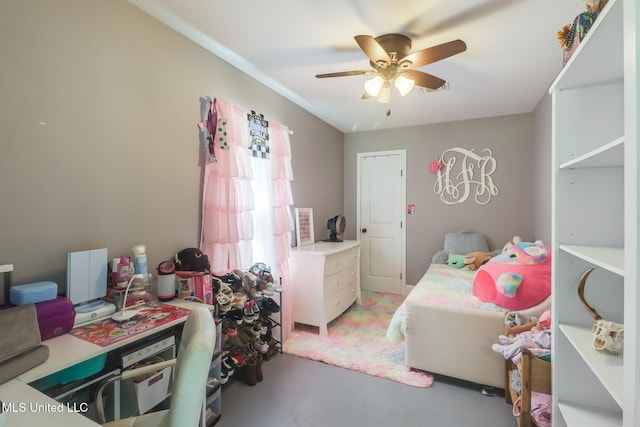 51 Decalb Oneal Rd, Perkinston, MS 39573 - bedroom with ceiling fan