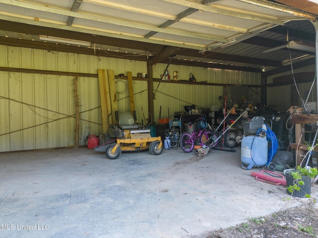 51 Decalb Oneal Rd, Perkinston, MS 39573 - view of garage