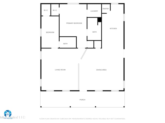 51 Decalb Oneal Rd, Perkinston, MS 39573 - room layout