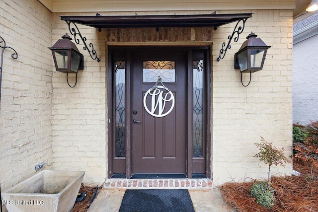 view of property entrance