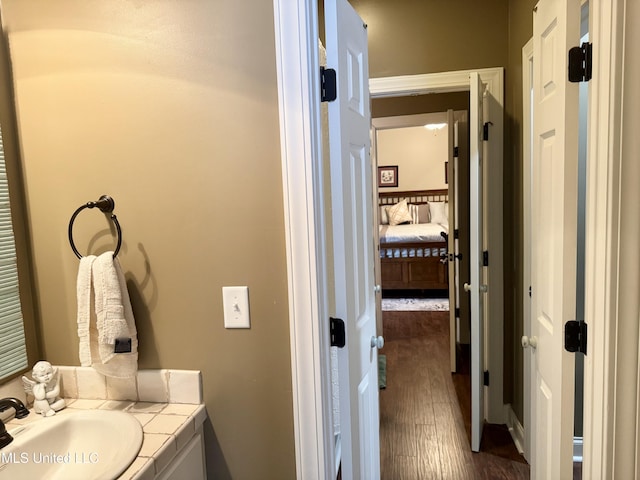 856 Wellington Way, Madison, MS 39110 - bathroom with wood finished floors and vanity
