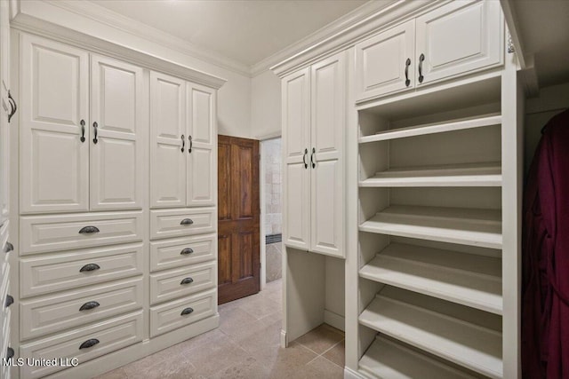 12025 Springridge Rd, Terry, MS 39170 - spacious closet with light tile patterned floors