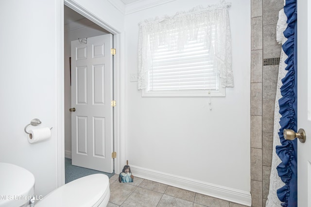 10001 Echo Glen Dr, Moss Point, MS 39562 - bathroom with tile patterned flooring and a shower
