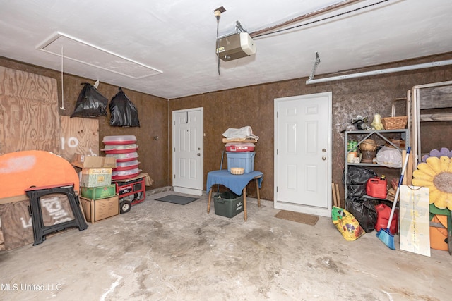 10001 Echo Glen Dr, Moss Point, MS 39562 - garage with a garage door opener