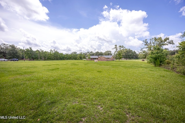 10001 Echo Glen Dr, Moss Point, MS 39562 - view of green lawn featuring a rural view