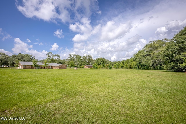 10001 Echo Glen Dr, Moss Point, MS 39562 - view of grassy yard featuring a view of rural / pastoral area