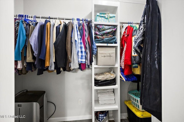 view of spacious closet