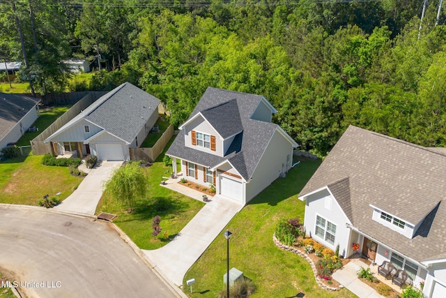 13 High Hills Dr, Hattiesburg, MS 39402 - view of subject property featuring a heavily wooded area