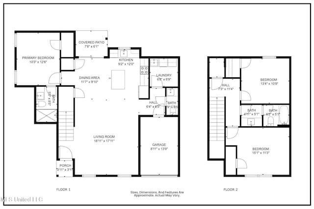 13 High Hills Dr, Hattiesburg, MS 39402 - property floor plan