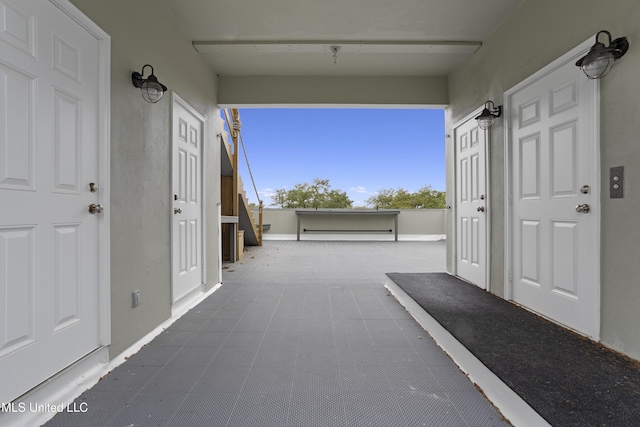 80 E Beach St Unit 4, Gulfport, MS 39507 - view of patio / terrace featuring covered porch