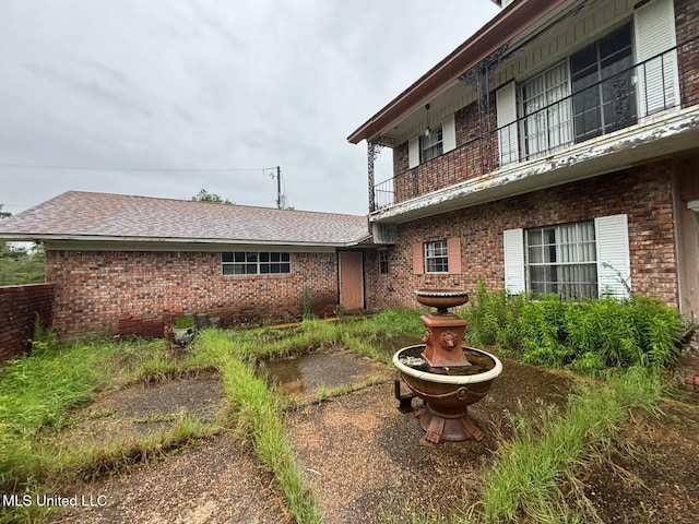 4805 Washington Ave, Gulfport, MS 39507 - rear view of property with brick siding