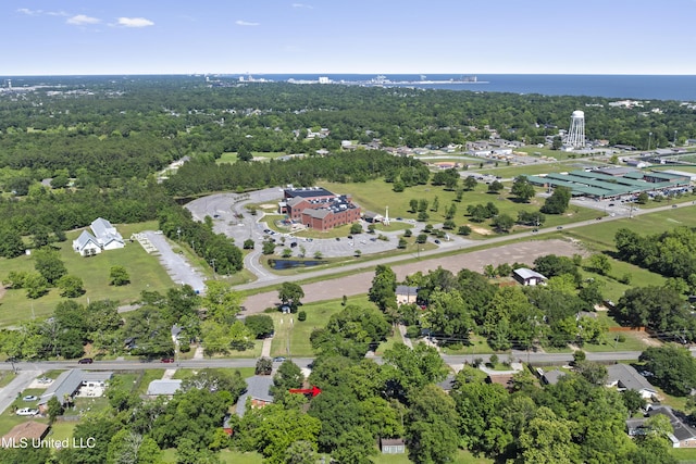 449 Klondyke Rd, Long Beach, MS 39560 - bird's eye view featuring a water view