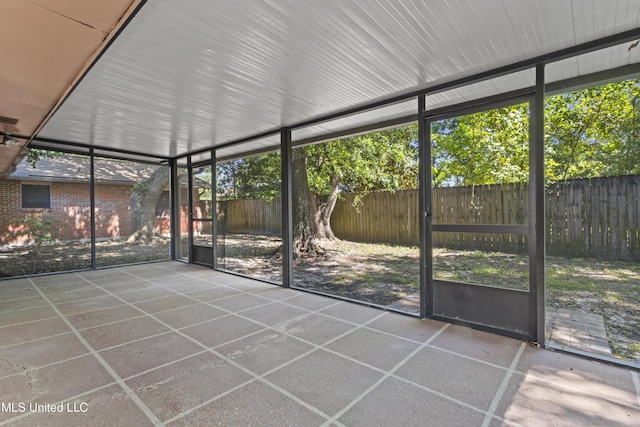 449 Klondyke Rd, Long Beach, MS 39560 - view of unfurnished sunroom