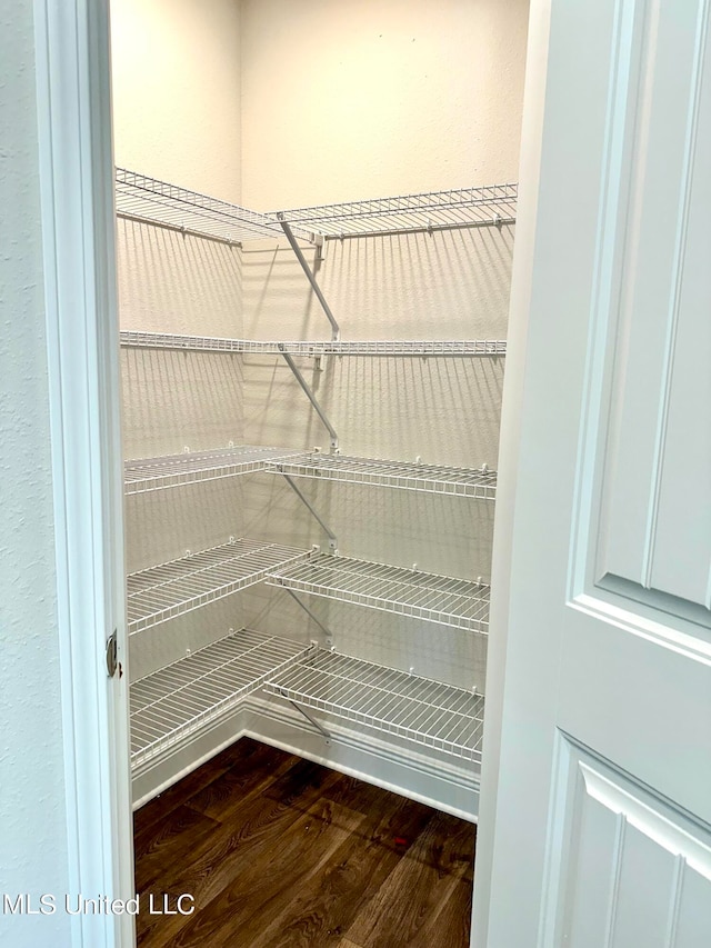 view of pantry