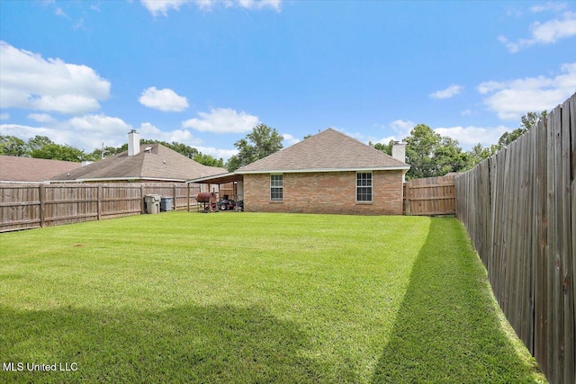 2120 Meagan Dr, Byram, MS 39272 - view of fenced backyard