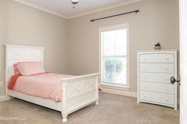 105 Bridgeton Way, Canton, MS 39046 - bedroom with crown molding and light carpet