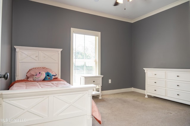 105 Bridgeton Way, Canton, MS 39046 - bedroom with light carpet and crown molding