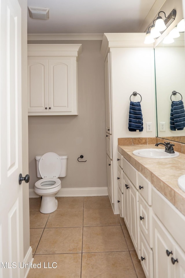 105 Bridgeton Way, Canton, MS 39046 - bathroom featuring tile patterned flooring and double vanity
