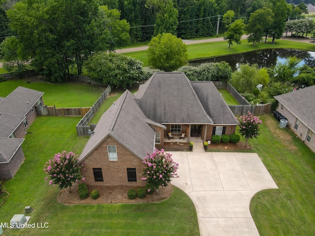 105 Bridgeton Way, Canton, MS 39046 - aerial view of property and surrounding area with a nearby body of water