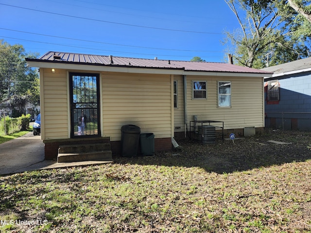 view of rear view of house