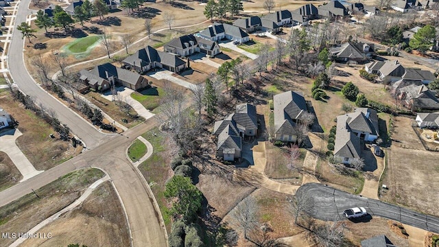 407 Belle Pointe Ln, Madison, MS 39110 - aerial view of property's location featuring nearby suburban area