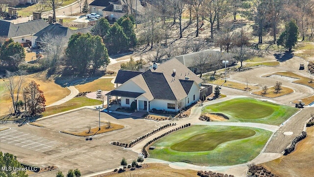 407 Belle Pointe Ln, Madison, MS 39110 - aerial view of property's location with a golf club