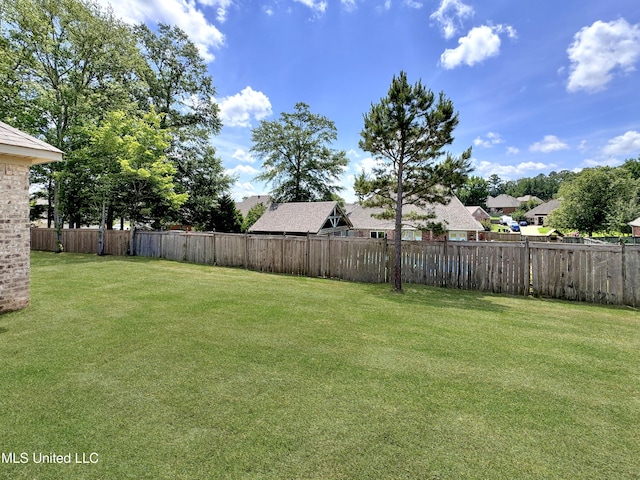 652 Prosperity Pl, Brandon, MS 39042 - fenced backyard with a residential view