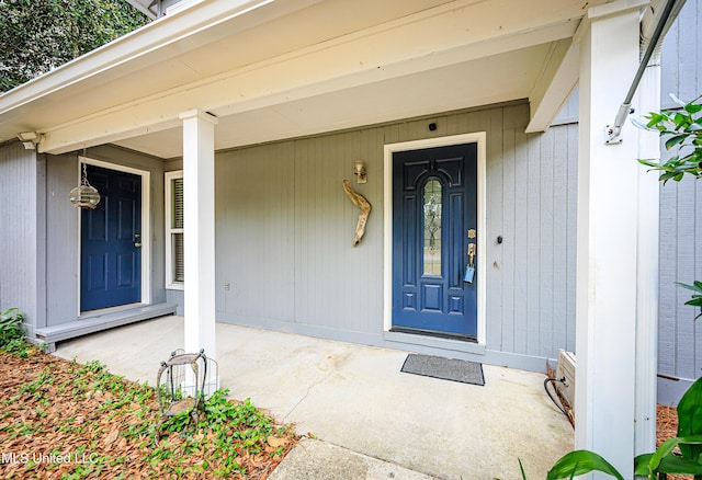 view of property entrance