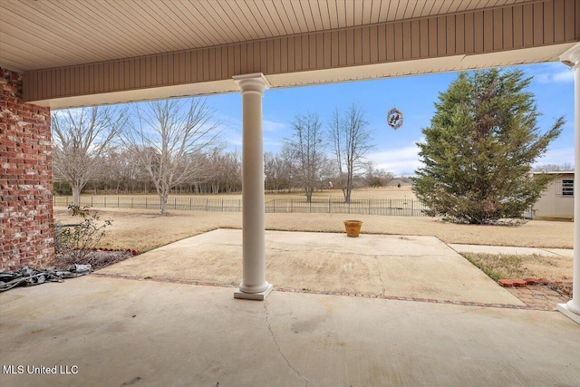 view of patio / terrace