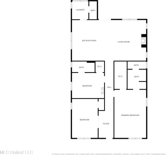 605 Magnolia St, Long Beach, MS 39560 - view of room layout